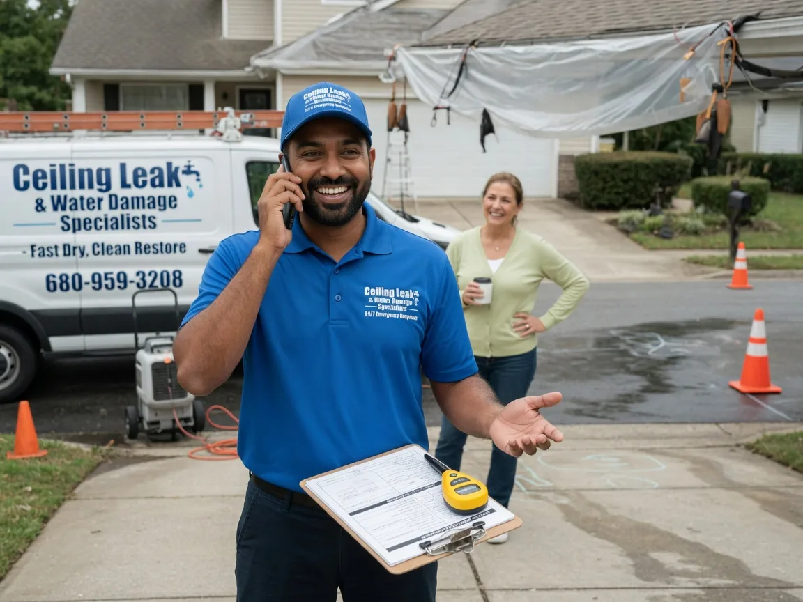 Ceiling Leak Cleanup Saint Johns, MI FAQs